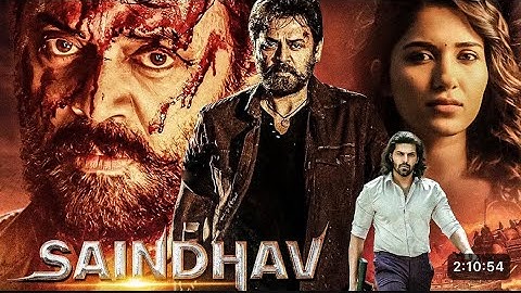 Saindhav (2024) New Released Full Hindi Dubbed Movie | Venkatesh, Nawazuddin, Arya, Shradha