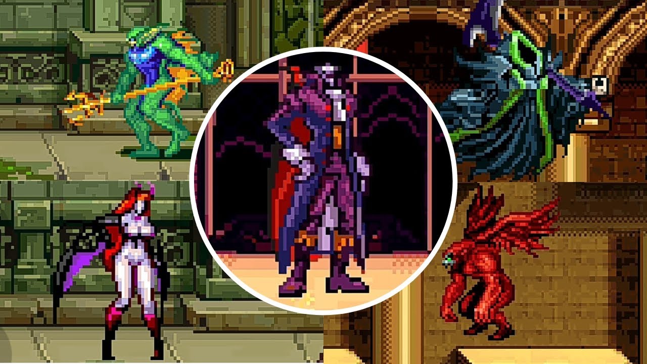 Castlevania Dungeon [Java Chinese] All Bosses - YouTube