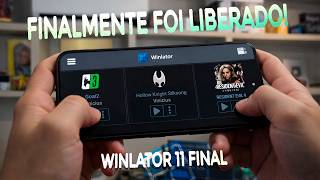 ⭐GUIA COMPLETO! WINLATOR 11 FINAL é LANÇADO para ANDROID! Melhor EMULADOR jogos de PC no ANDROID! 🚀