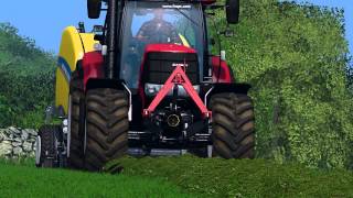C.B Contracts At The Bales! - Farming Simulator 2015.