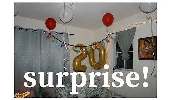 BIRTHDAY SURPRISE FOR BABE!