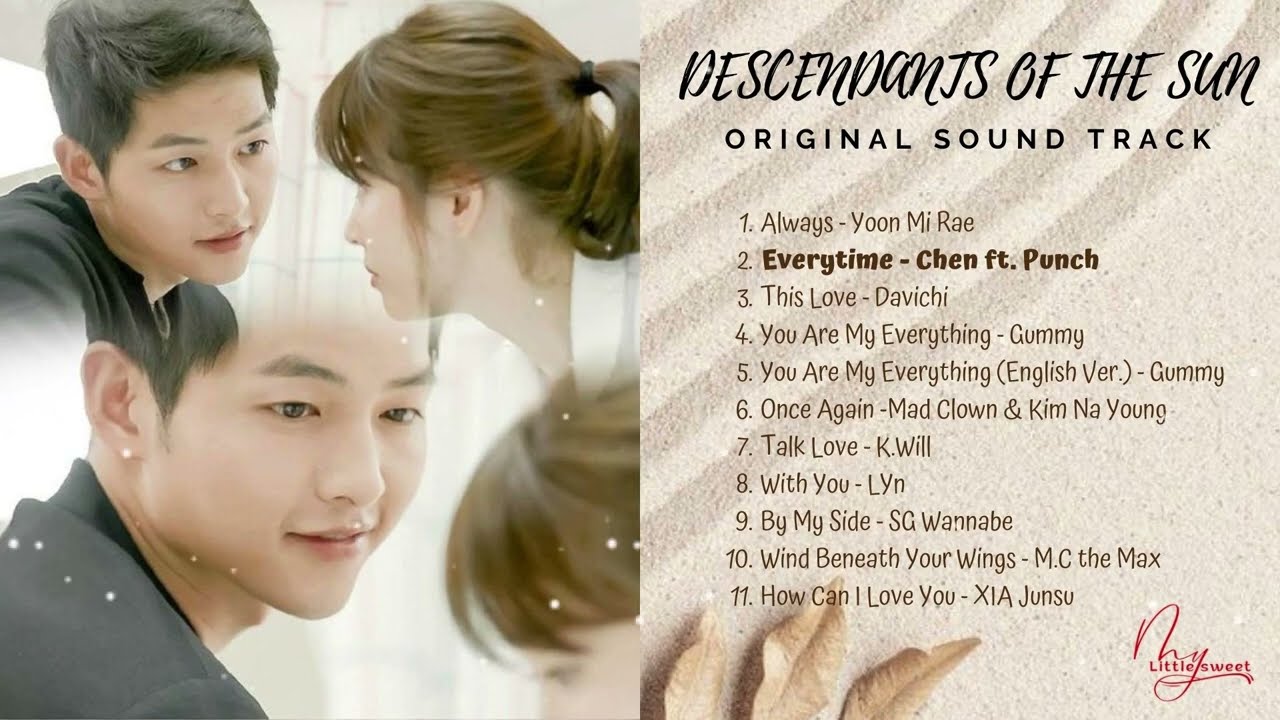 Descendants Of The Sun Ost Playlist