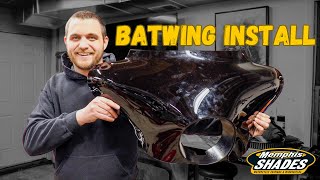 Harley-Davidson Softail | Memphis Shades Batwing Install