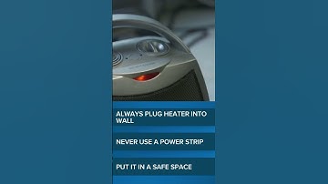 Fire officials share tips for safe use of space heaters