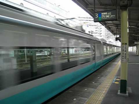 常磐線特急フレッシュひたち32号上野行　松戸通過
