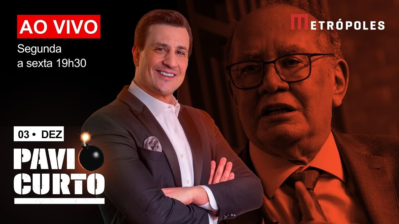 PAVIO CURTO COM PAVINATTO AO VIVO (03/12): JORNALISTA CONDENADA; GILMAR X SENADO; E + NOTÍCIAS RUINS