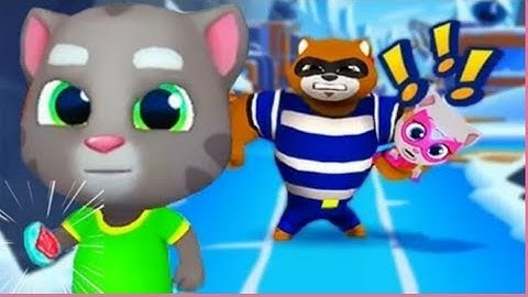 Talking Tom Hero Dash - Tom - 3 x Gameplay Android and IOS