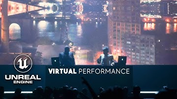 Unreal Engine Music Video | Lindsheaven Virtual Plaza, SkyTwoHigh - Madureira Rush Hour Official MV