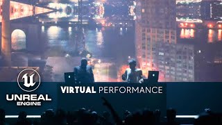Unreal Engine Music Video | Lindsheaven Virtual Plaza, SkyTwoHigh - Madureira Rush Hour Official MV
