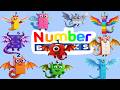 Numberblocks Intro But They Are All Cute Dragons! 🐉🔥 | Numberblocks Dragon Transformation