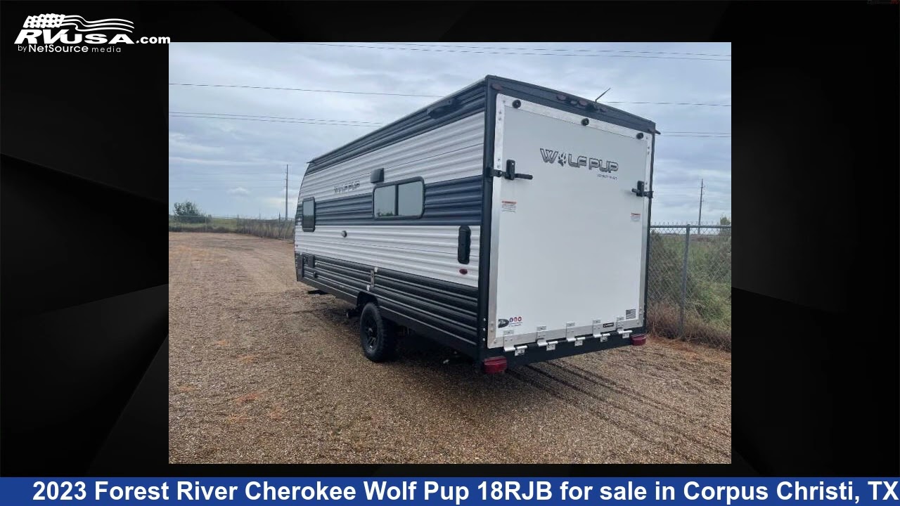 Breathtaking 2023 Forest River Cherokee Wolf Pup Toy Hauler RV For Sale