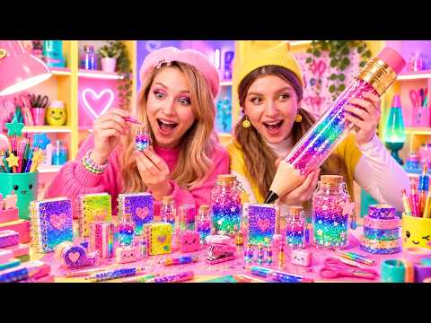 What If ALL School Supplies Were MINI…🎒😱 DIY Ideas More AMAZING Than Expected!