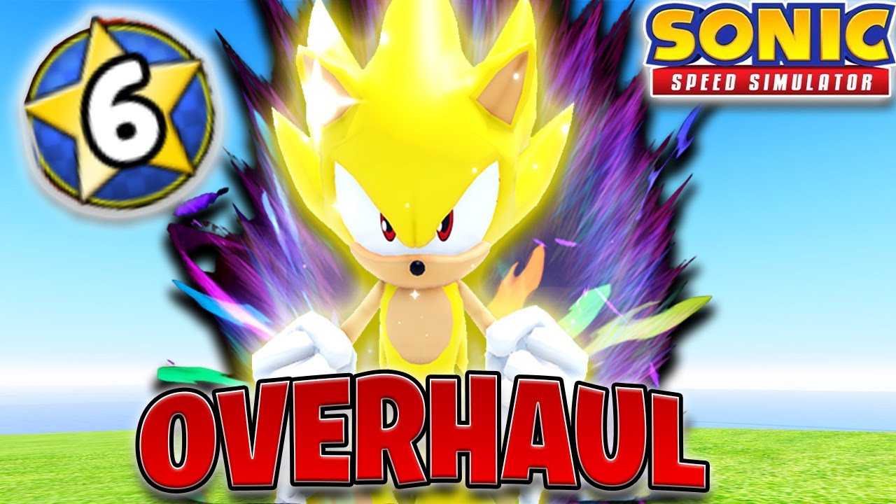 NEW *AURA OVERHAUL* is Insane! (Sonic Speed Simulator)