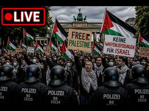 Live: 🛑"Solidarität mit Palästina Besatzer raus aus Palästina Kriegsverbrecher"-Berlin; #230526