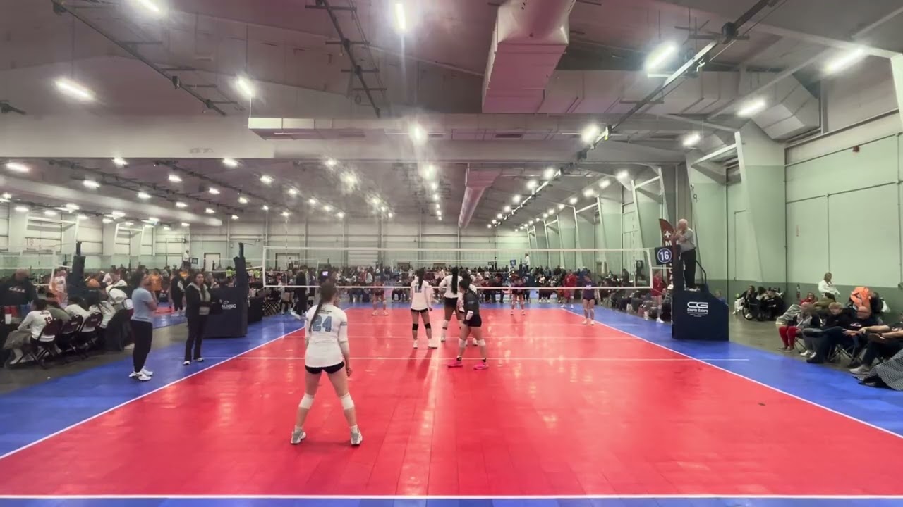 BEVBC 16 White vs Ballyhoo 16 Purple Set 1
