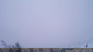 Timelapse Cam 1 - 28. desember 2020