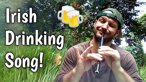 Fun Irish Music - Irish Drinking Song - Tin Whistle Tutorial with Tabs