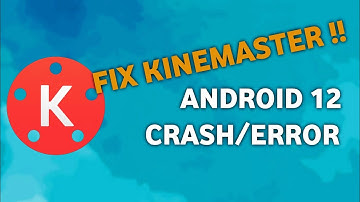 Fix Kinemaster Crash/Error in Android 12 | Realme | Redmi devices