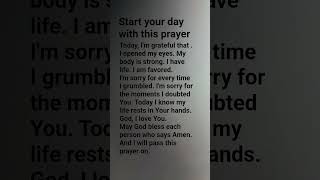 start your day #christianprayer #prayday #duet #prayer #motivation