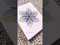 Beautiful Flower Zentangle #relaxing #zendoodle #zendrawing #zendoodling #zentangle