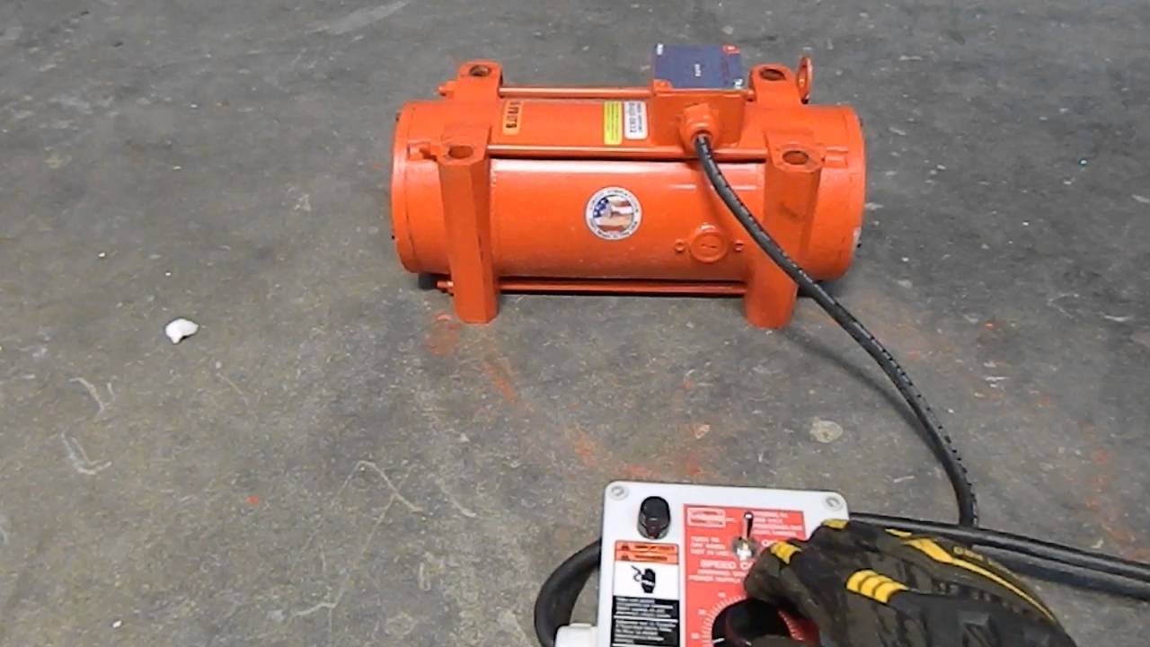 Vibco SCR-1000 Electric Vibrator Demo