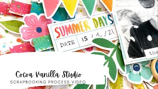 Summer Days (Cocoa Vanilla Studio DT)
Hi everyone, my latest layout for Cocoa Vanilla Studio is made with beautiful Sunkissed! You can read more about it on the blog.
Cocoa Vanilla Studio: https://cocoavanilla.com.au
CVS Facebook Group: https://www.facebook.com/groups/CocoaVanillaStudioCommunity/
My Instagram: https://www.instagram.com/melissa_vining_creates/
Music: ‘Moments’ Sarah Jansen Music https://www.youtube.com/channel/UCL2-pKUzVD8x5lYDpPhFVqg Summer Days (Cocoa Vanilla Studio DT)