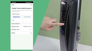 82 Face Recognition Smart Lock Tuya App Connection Settings