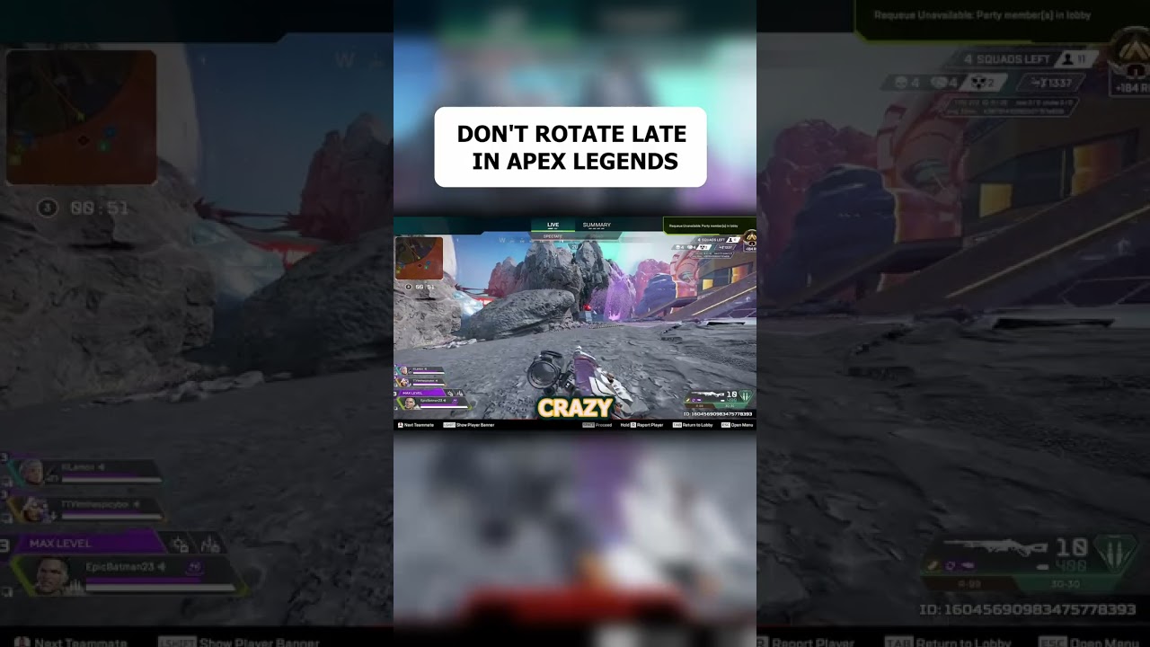 The Dumbest Late Rotation You’ll Ever See in Apex