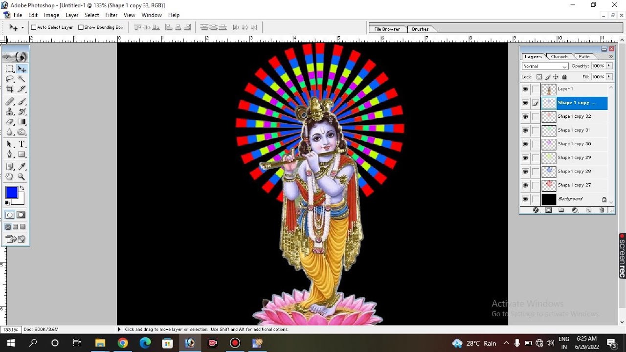 Animation in Photoshop  / Photoshop में Animation कैसे बनाए | How to make GIF Animation in Photoshop