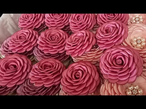 How to make flowers with a metal mold | Step by step | Beautiful flowers @mayraleon4265