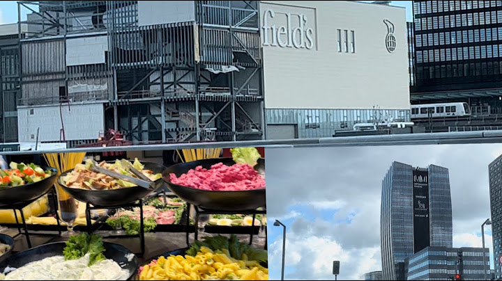 Walking tour in shopping centre Fields Copenhagen | Denmark