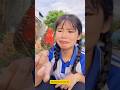 Tiểu Bông hiệu ứng Domino 100 🍦 #shorts