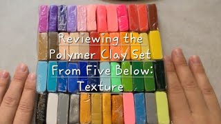 Reviewing the Polymer Clay Set From Five Below" Texture screenshot 5