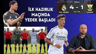 Arda Yedek Başladı Real Madrid 4-1 Leganes Hazırlık Maç Sonu Yorum