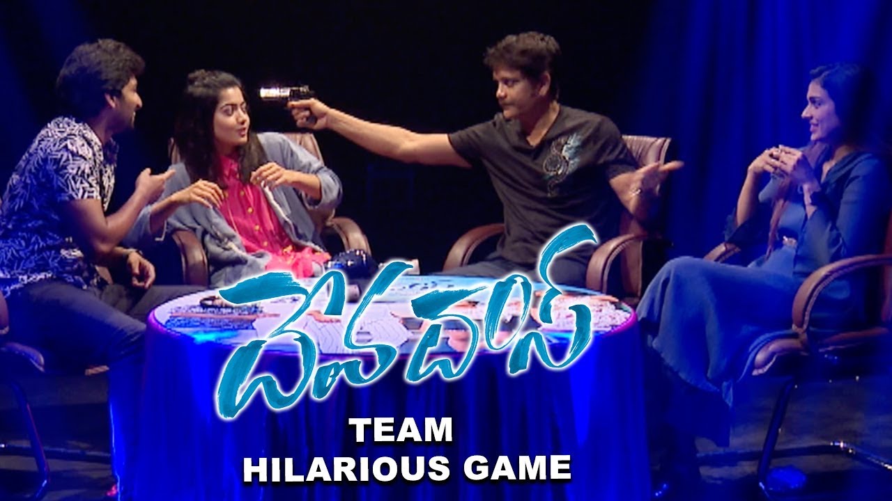 Devadas Movie Team Hilarious Game | new telugu short films in youtube