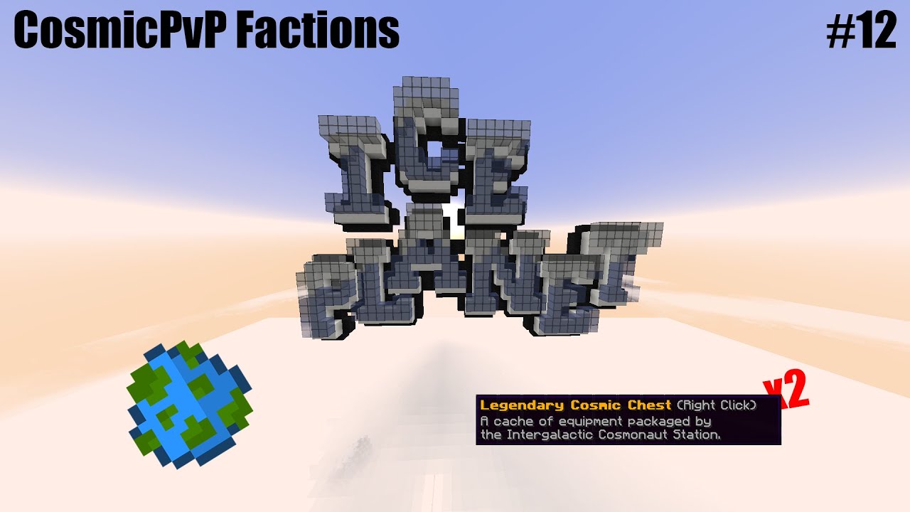 CosmicPvP Factions Ice Planet #12 "Insane Plague Bloater Fight!!!"