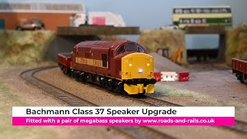 Bachmann Class 37 (21 Pin Version) With Factory Sound And An Easy Speaker Upgrade