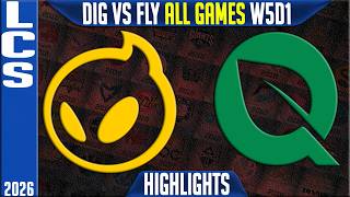 DIG vs FLY Highlights ALL GAMES | LCS Summer 2026 W5D2 | Dignitas vs FlyQuest