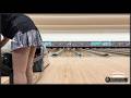 目標アベレージ190！リーグ戦あとの1G♡ボウリング女子の練習風景 第2章388（2nd Bowling Practice）