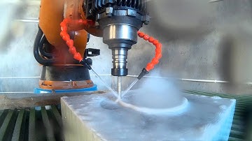 Robot milling / Stone carving / Marble robotic milling  - Eurobots.it