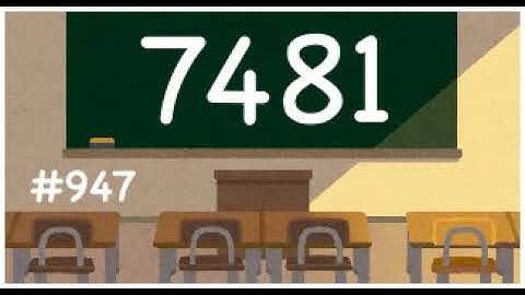 Count up 901st to 1000th prime numbers! 1st channel.