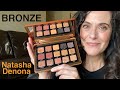 NEW! Natasha Denona Bronze Palette. Review and Swatches!