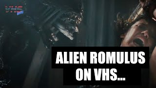 Alien Romulus Unleashed On Vhs: The Alien Movie Franchise Embracing Its Horror Roots!