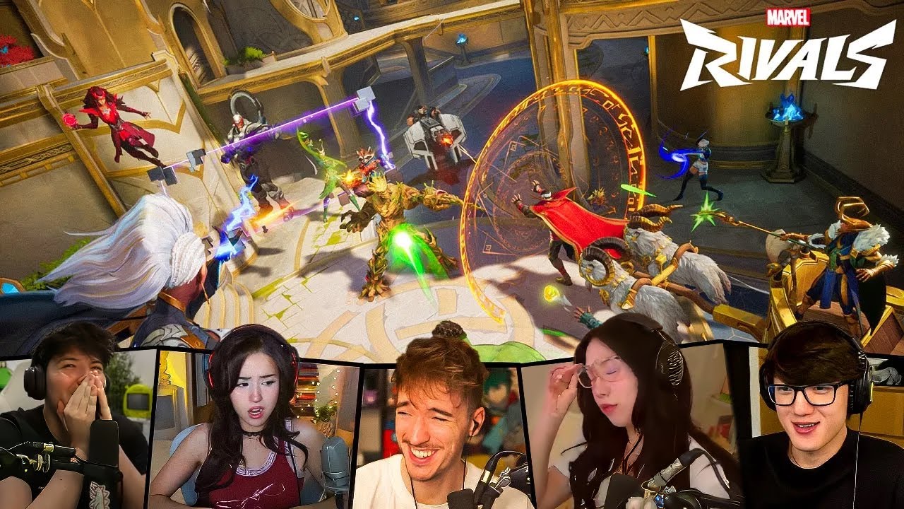 IitzTimmy CARRIED US in Marvel Rivals (Multi POV ft. Pokimane, Masayoshi, & More!)