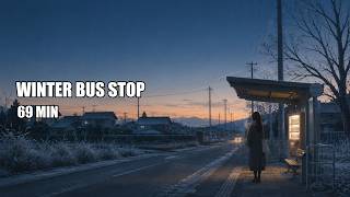 Winter Morning Bus Stop | Songs for a Quiet Sunrise Wait [1 Hour] screenshot 5