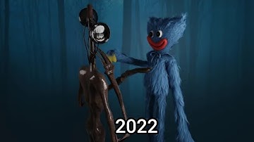 Huggy wuggy vs Siren head of evolution 2020-2022