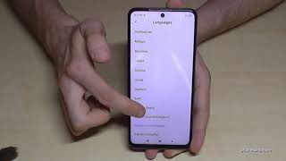 Redmi Note 9 Pro (Max): How to change the language? also for  Redmi Note9 S