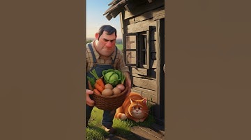 The Lazy Cat and the Alarm Clock #viral #foryou #cat #trending #animation #cartoon #pixarstyle