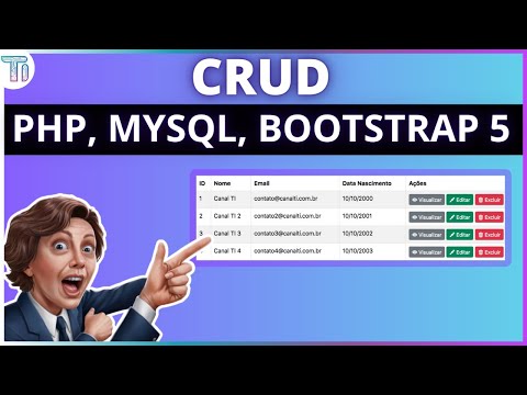 CRUD com PHP, MySQL & Bootstrap 5 (Create, Read, Update, Delete) | Tutorial PHP