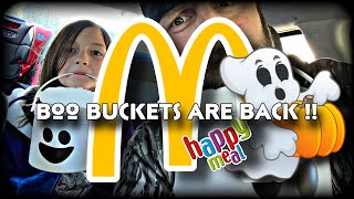 McDonald’s New Halloween Happy Meals 2022 Boo Buckets